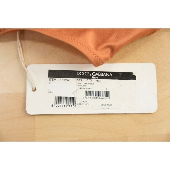 Dolce & Gabbana Dragonfly Crystal Bikini Bottom 32 - Picture 6 of 8